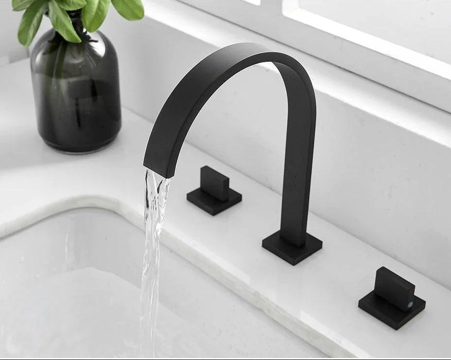 Modern Double Handle Basin Tap -Bathlova