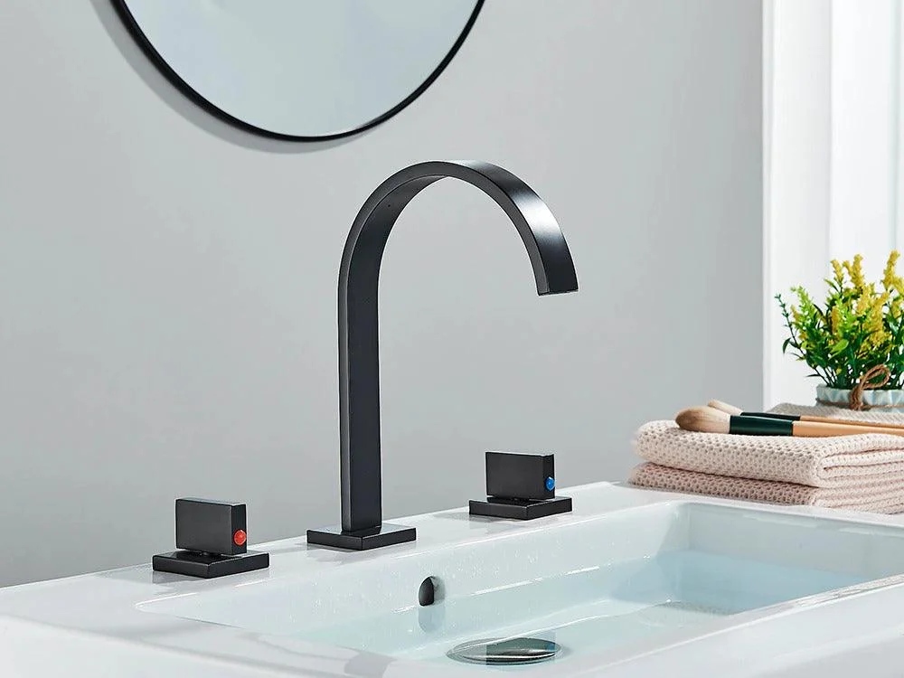 Modern Double Handle Basin Tap -Bathlova