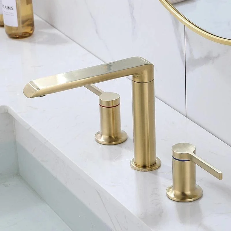 Modern Double Handle Bathroom Tap -Bathlova