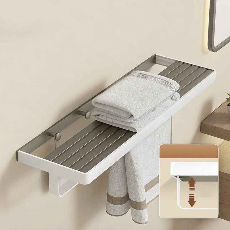 Modern Drill and Screw Mount Bathroom Accessories Hardware Set -Bathlova