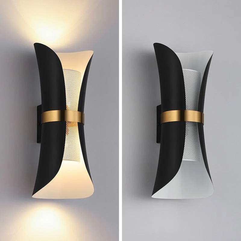 Modern European Ribbon Wall Sconce -Bathlova