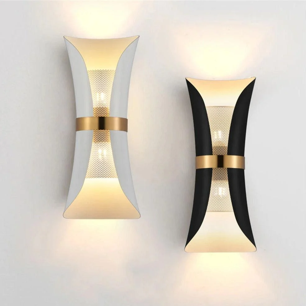 Modern European Ribbon Wall Sconce -Bathlova