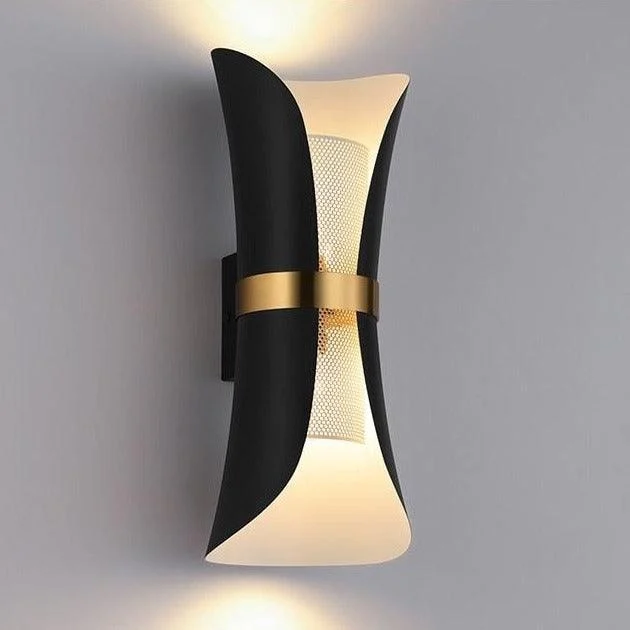 Modern European Ribbon Wall Sconce -Bathlova