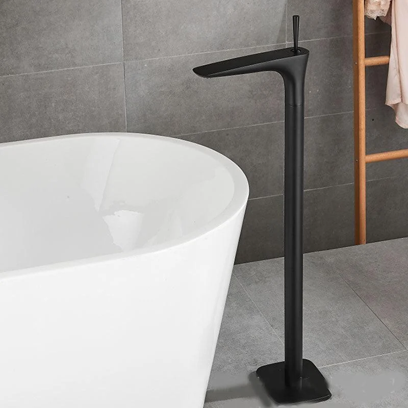 Modern Free-standing Tap Bathtub Handheld Shower Head Tap -Bathlova