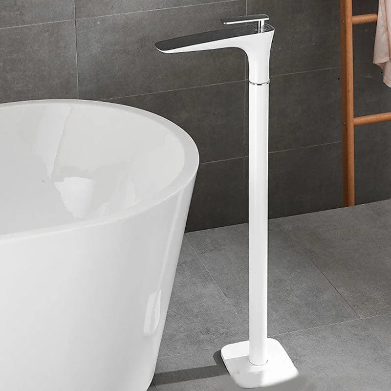 Modern Free-standing Tap Bathtub Handheld Shower Head Tap -Bathlova