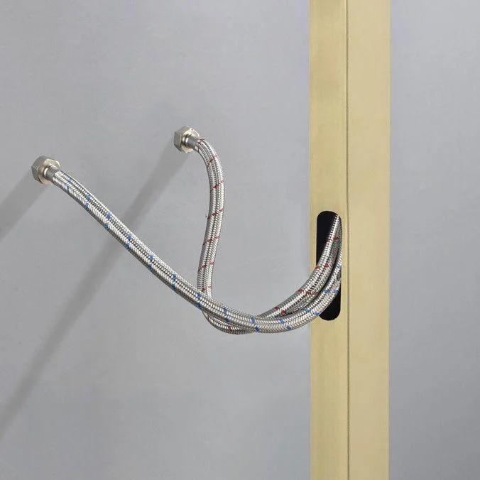 Modern Free Standing Tub Filler Tap Copper Freestanding Tub Filler Trim -Bathlova