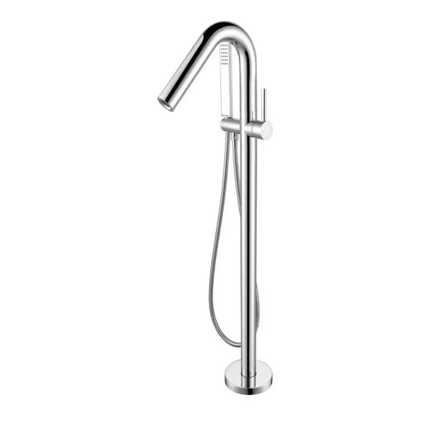 Modern Free Standing Tub Filler Tap Copper Freestanding Tub Filler Trim -Bathlova