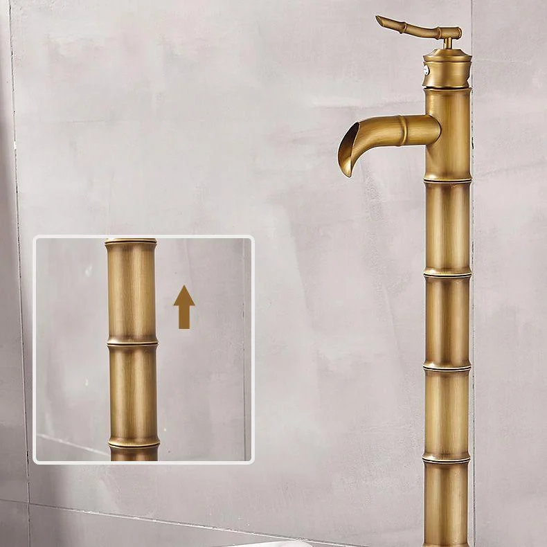 Modern Freestanding Bathtub Tap Brass Floor Mount Free Standing Tub Filler Tap -Bathlova