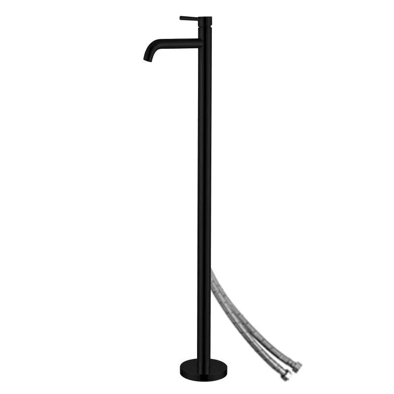 Modern Freestanding Bathtub Tap Metal Bathroom Tap with Handle -Bathlova