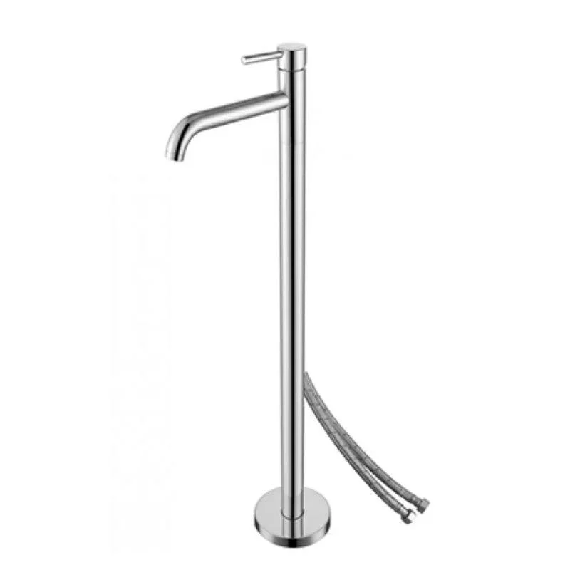 Modern Freestanding Bathtub Tap Metal Bathroom Tap with Handle -Bathlova