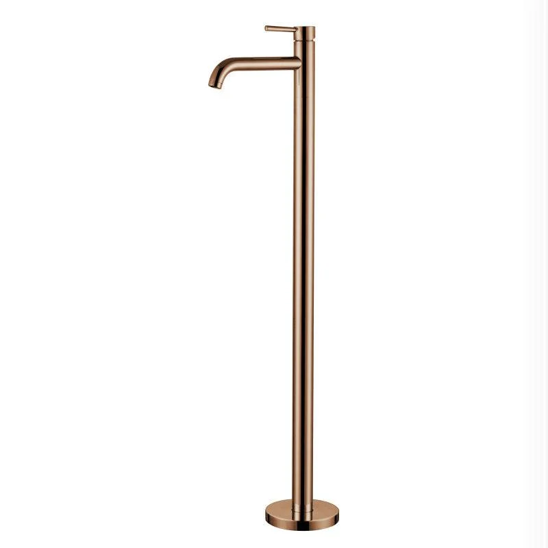 Modern Freestanding Bathtub Tap Metal Bathroom Tap with Handle -Bathlova