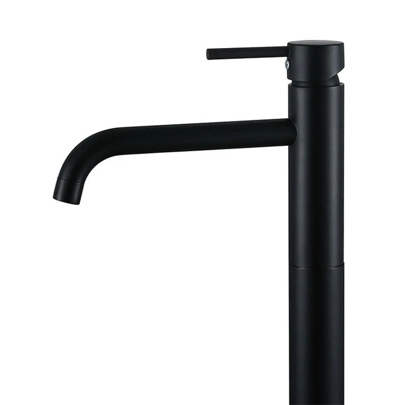 Modern Freestanding Bathtub Tap Metal Bathroom Tap with Handle -Bathlova