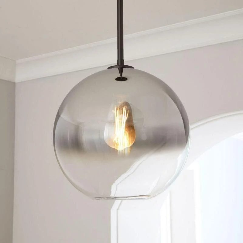 Modern Glass Globe Pendant Lights -Bathlova