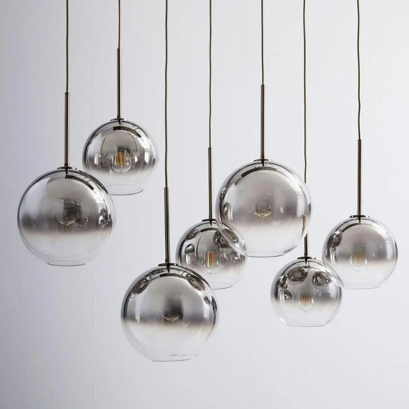 Modern Glass Globe Pendant Lights -Bathlova