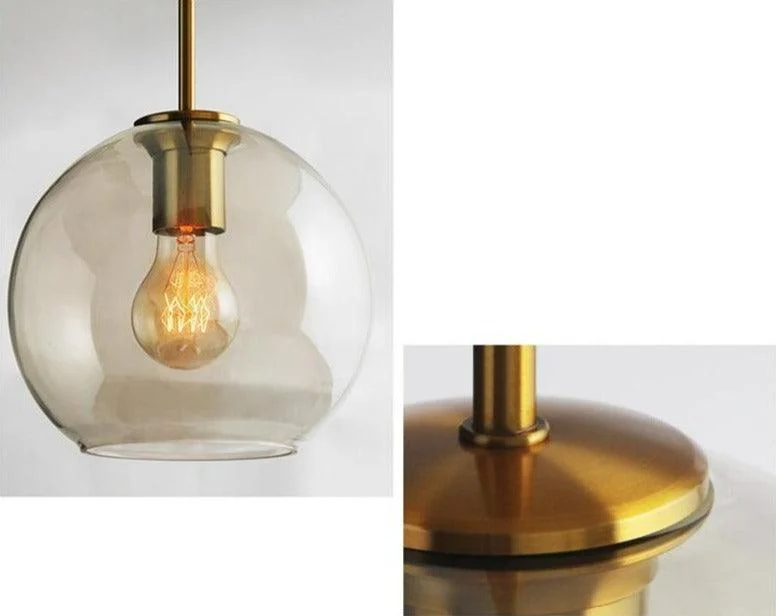 Modern Glass Pendant Lights -Bathlova