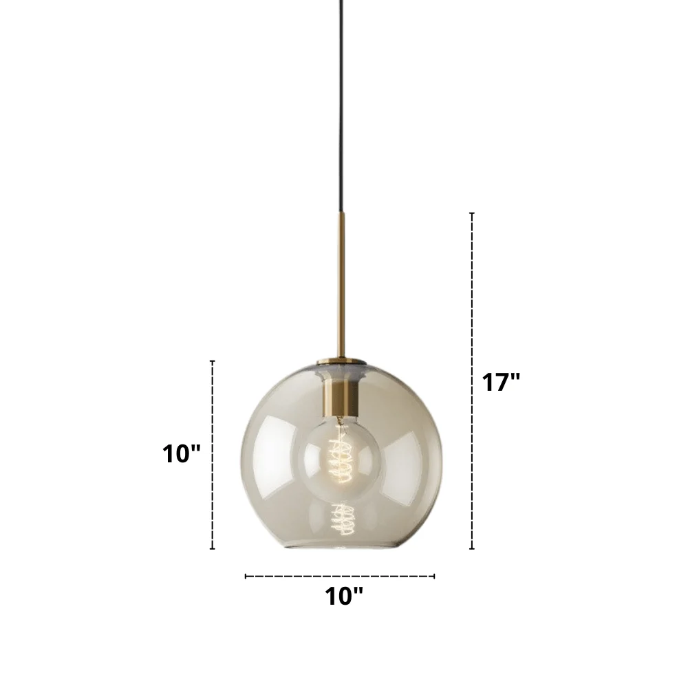 Modern Glass Pendant Lights -Bathlova