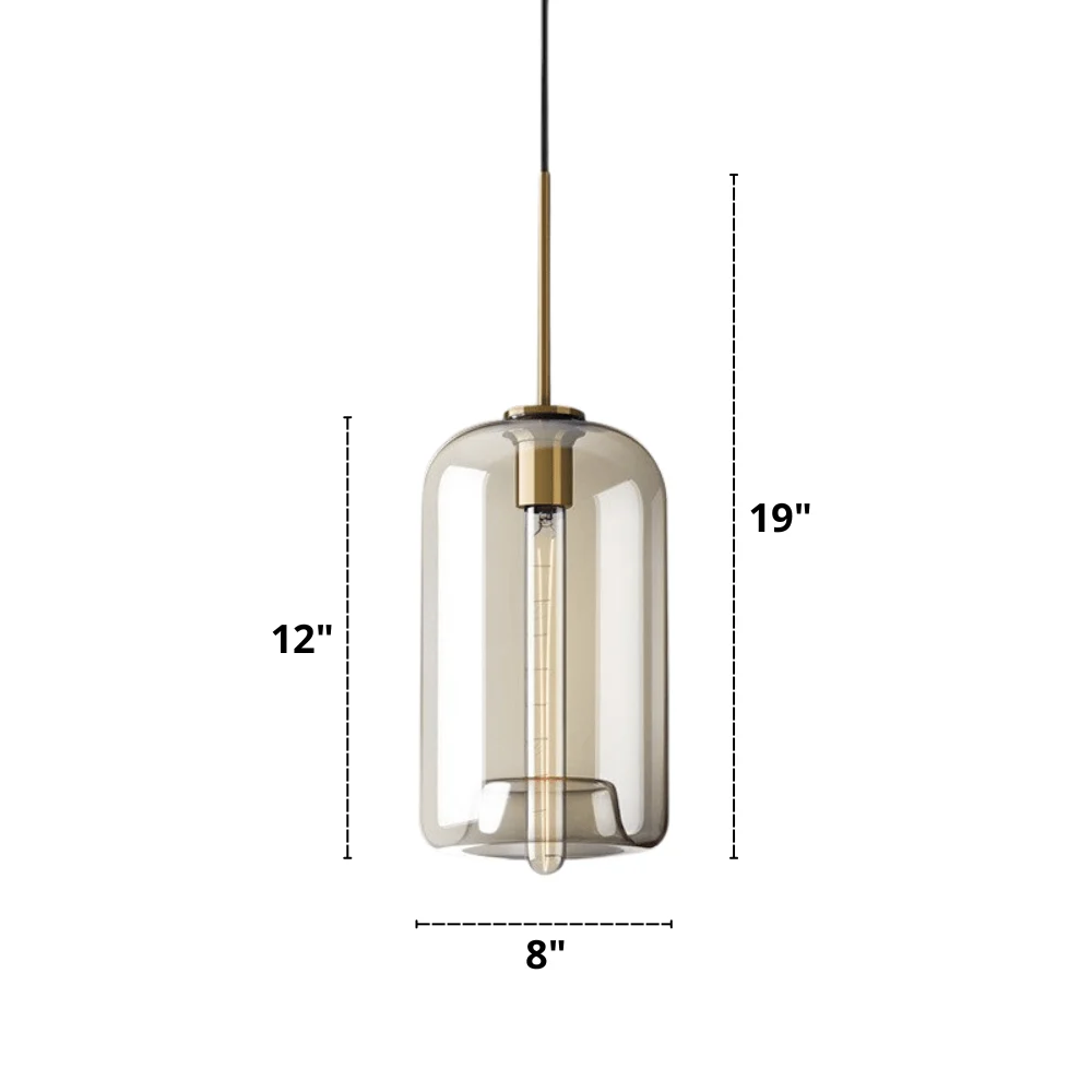 Modern Glass Pendant Lights -Bathlova