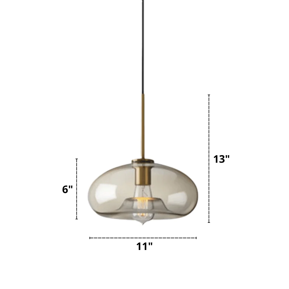 Modern Glass Pendant Lights -Bathlova