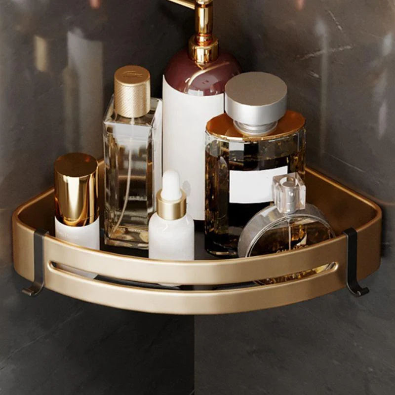 Modern Gold Bath Hardware Set Bath Shelf Bathroom Hardware Set -Bathlova