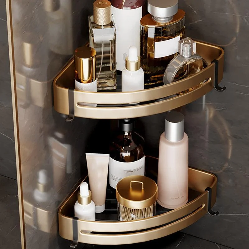 Modern Gold Bath Hardware Set Bath Shelf Bathroom Hardware Set -Bathlova