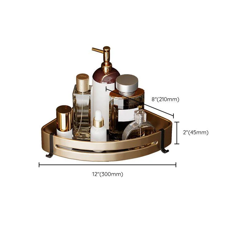 Modern Gold Bath Hardware Set Bath Shelf Bathroom Hardware Set -Bathlova