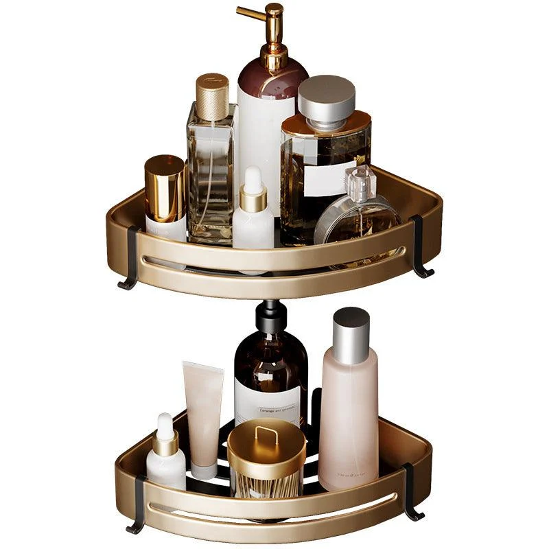 Modern Gold Bath Hardware Set Bath Shelf Bathroom Hardware Set -Bathlova