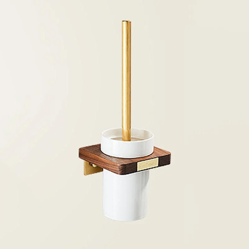 Modern Gold Bath Hardware Set Bath Shelf Paper Holder Bathroom Accessory Set -Bathlova