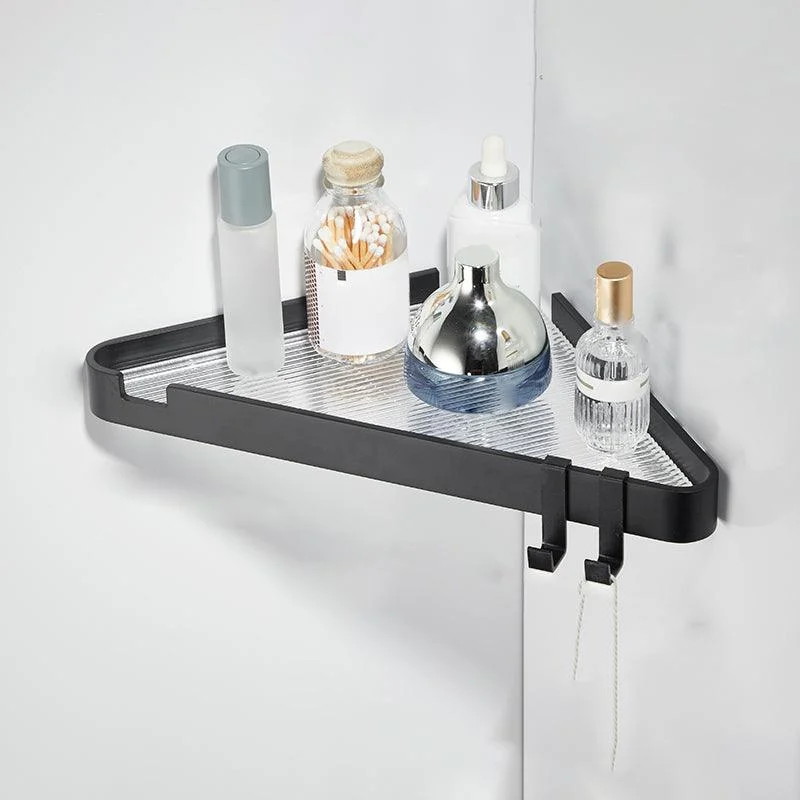 Modern Gold/Black 3 Piece Bathroom Accessory Set, Bath Shelf -Bathlova