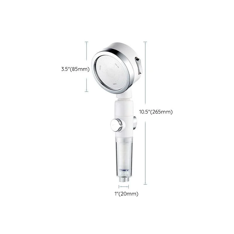 Modern Hand Shower Stainless Steel Adjustable Shower Head Water Efficient Shower Combo -Bathlova