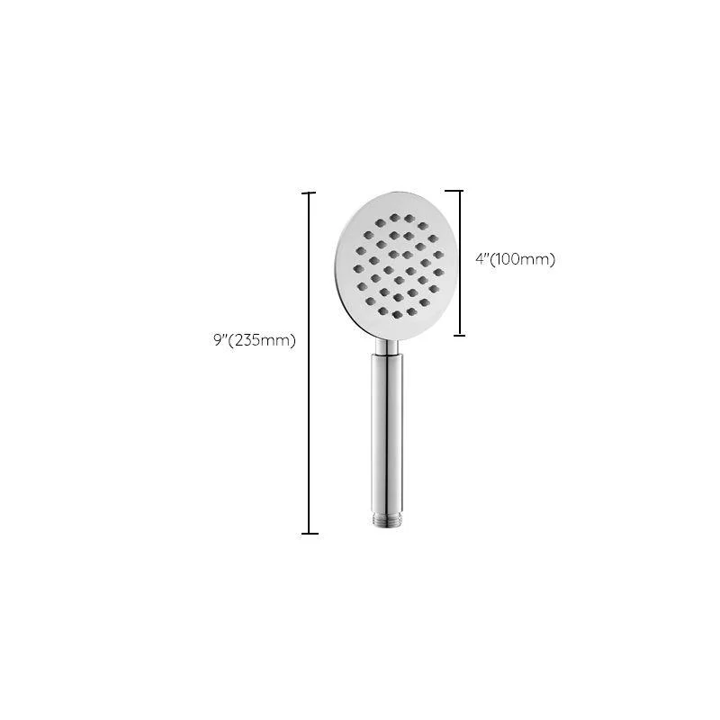 Modern Handheld Shower Head Pressurized 304 Stainless Steel Shower Head -Bathlova