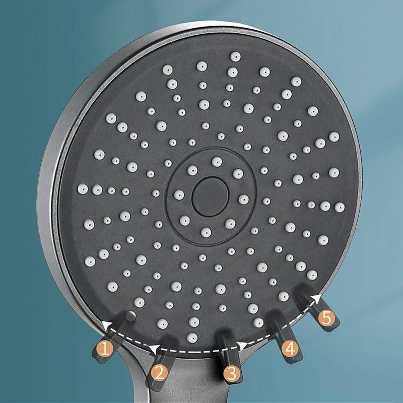 Modern Handheld Shower Head Round Standard Round Shower Heads -Bathlova