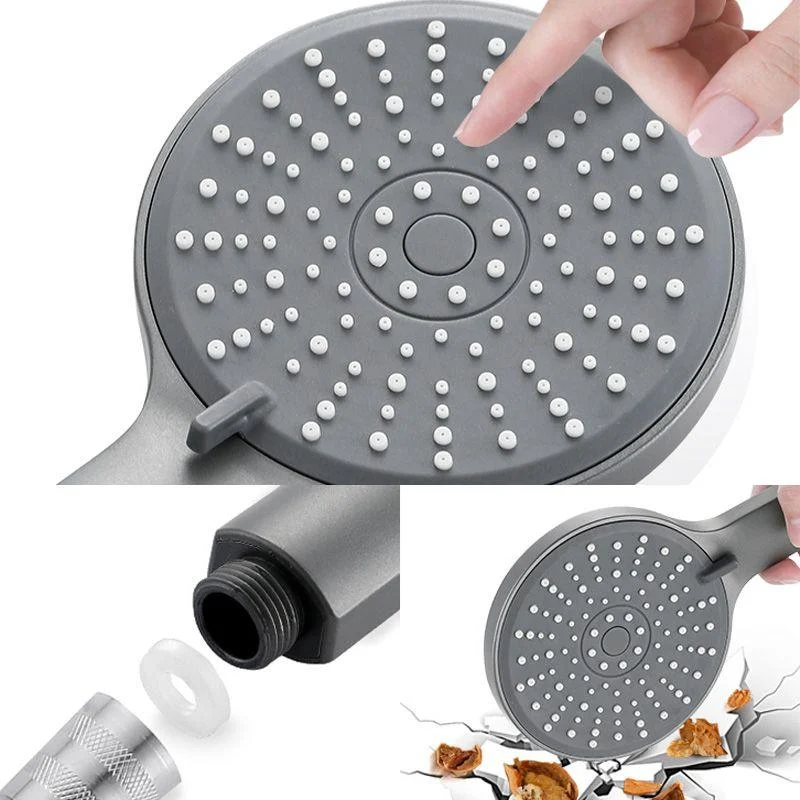 Modern Handheld Shower Head Round Standard Round Shower Heads -Bathlova