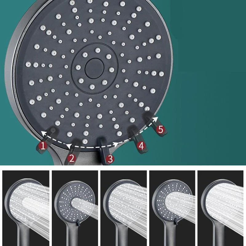 Modern Handheld Shower Head Round Standard Round Shower Heads -Bathlova