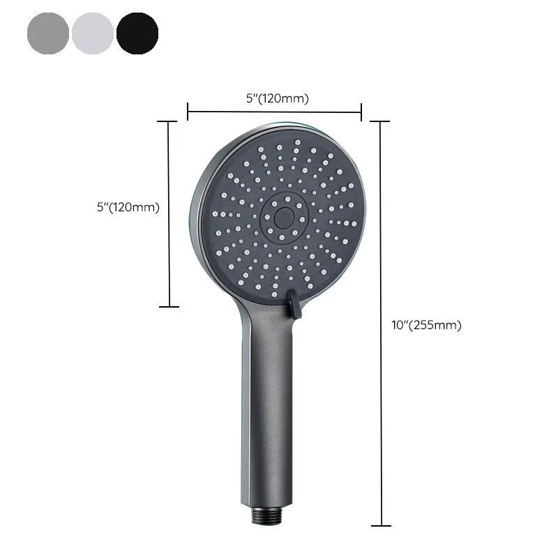 Modern Handheld Shower Head Round Standard Round Shower Heads -Bathlova