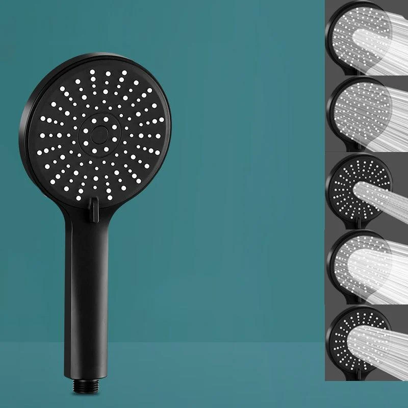 Modern Handheld Shower Head Round Standard Round Shower Heads -Bathlova