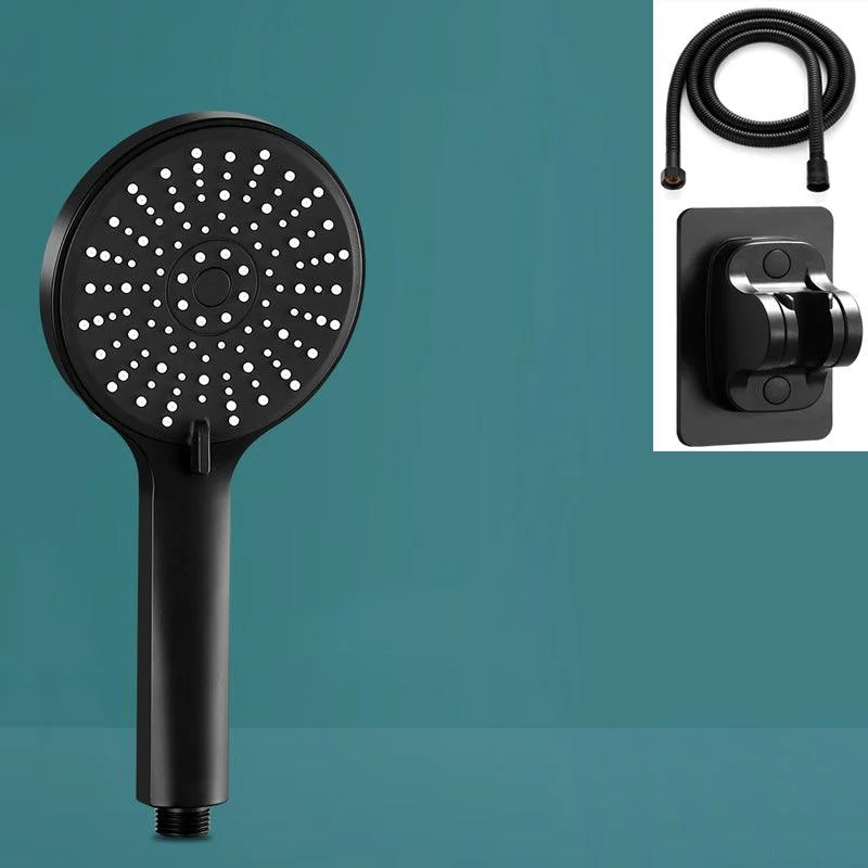 Modern Handheld Shower Head Round Standard Round Shower Heads -Bathlova