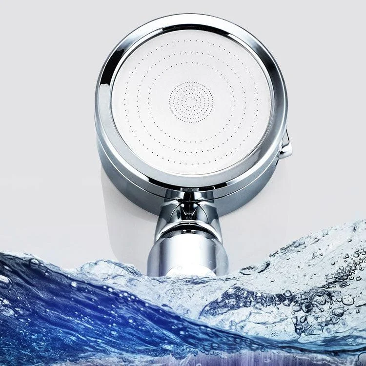 Modern Handheld Supercharged Shower Head Round 3 Setting Spray Head -Bathlova