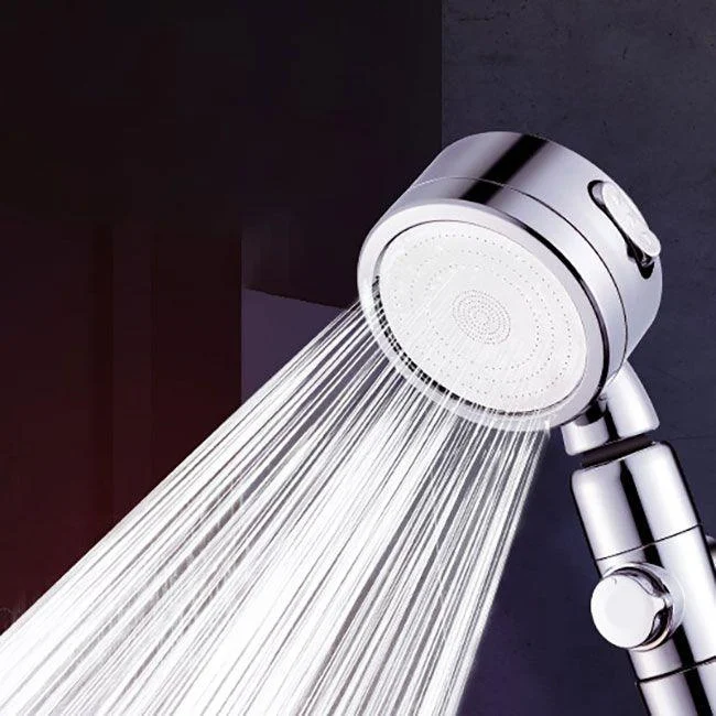 Modern Handheld Supercharged Shower Head Round 3 Setting Spray Head -Bathlova