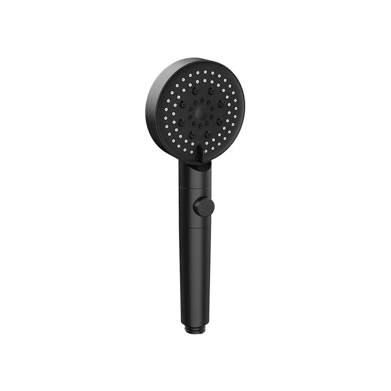 Modern Handheld Supercharged Shower Head Round Turbo Spray Head -Bathlova