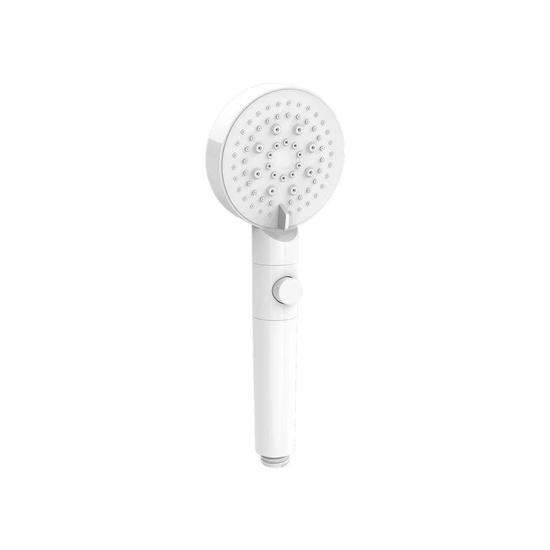 Modern Handheld Supercharged Shower Head Round Turbo Spray Head -Bathlova