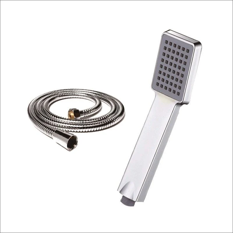 Modern Handheld Supercharged Shower Head Square Turbo Spray Head -Bathlova