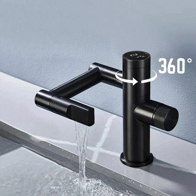 Modern Intelligent Digital Display Waterfall Taps Sink Tap Basin Tap -Bathlova