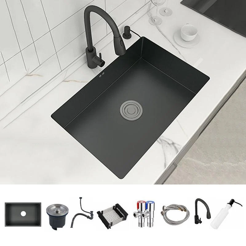 Modern Kitchen Bar Sink Stainless Steel Drain Assembly and Strainer Kitchen Sink -Bathlova