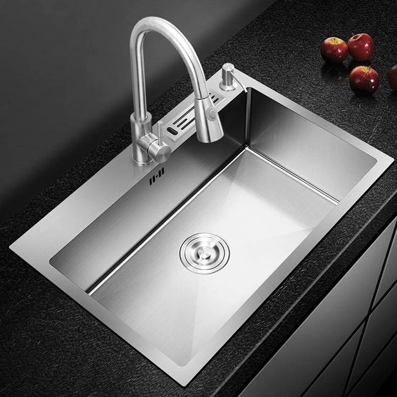 Modern Kitchen Sink Stainless Steel with Accessories and Tap Kitchen Bar Sink -Bathlova