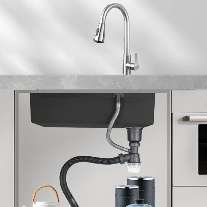 Modern Kitchen Sink Stainless Steel with Accessories and Tap Top-Mount Workstation Sink -Bathlova