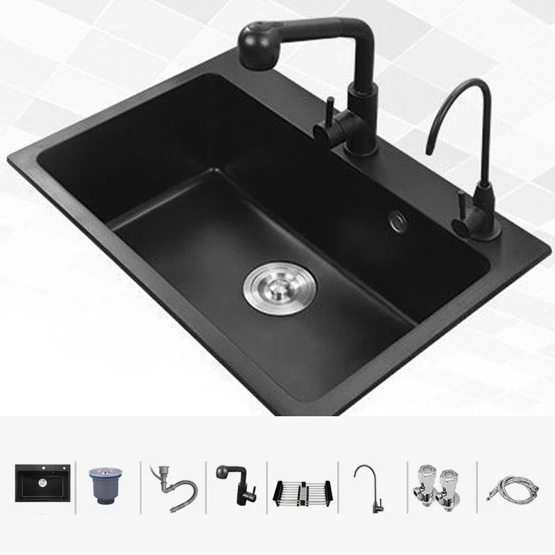 Modern Kitchen Sink Stainless Steel with Accessories and Tap Undermount Workstation -Bathlova