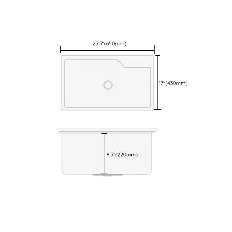 Modern Kitchen Sink Stainless Steel with Basket Strainer and Tap Workstation Sink -Bathlova