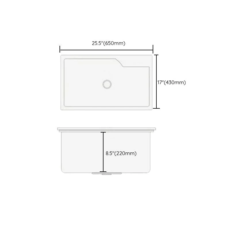 Modern Kitchen Sink Stainless Steel with Basket Strainer and Tap Workstation Sink -Bathlova