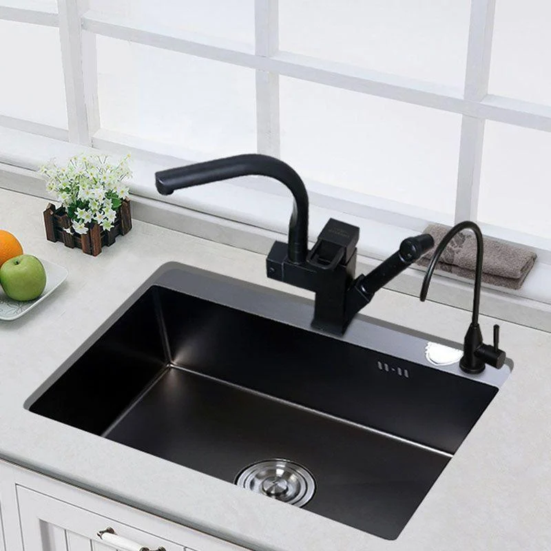 Modern Kitchen Tap Stainless Rectangular Water Purification Kitchen Tap -Bathlova