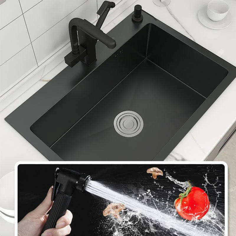 Modern Kitchen Tap Stainless Rectangular Water Purification Kitchen Tap -Bathlova